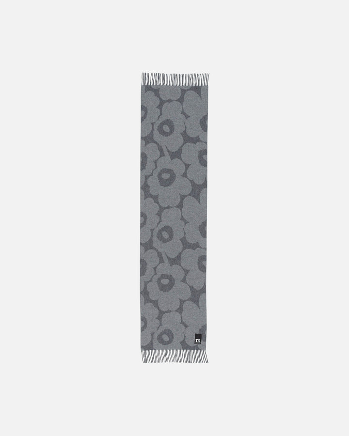 identtinen unikko scarf - grey