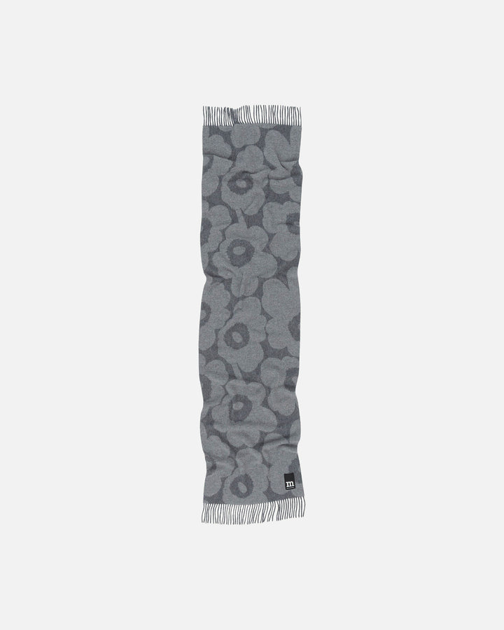 identtinen unikko scarf - grey