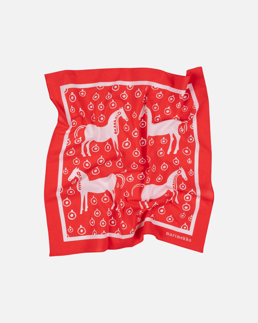 kioski astrilli musta tamma scarf - red
