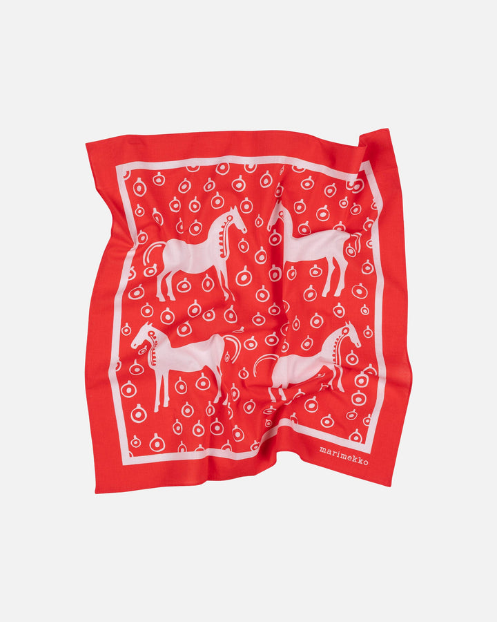 kioski astrilli musta tamma scarf - red