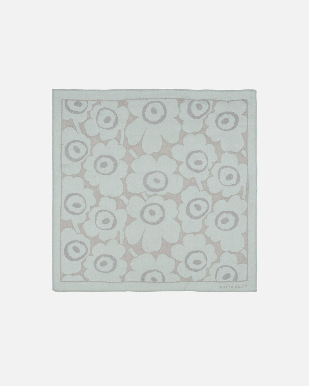 kuittaus unikko scarf - grey