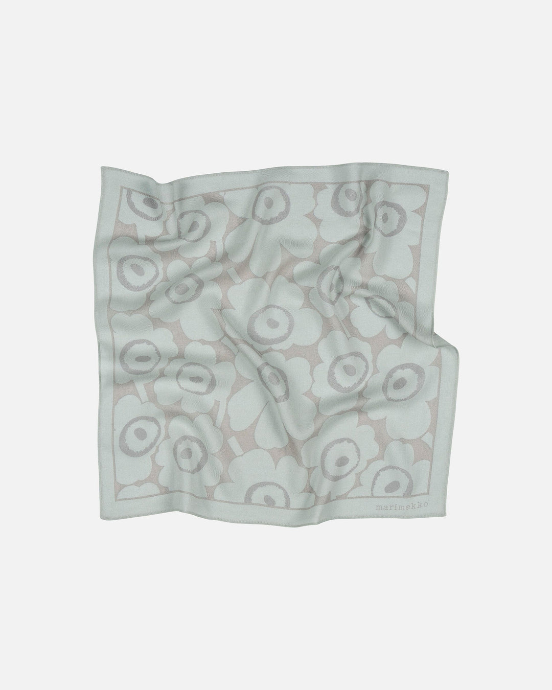 kuittaus unikko scarf - grey