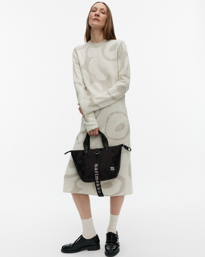 tote s unikko shoulder bag - black