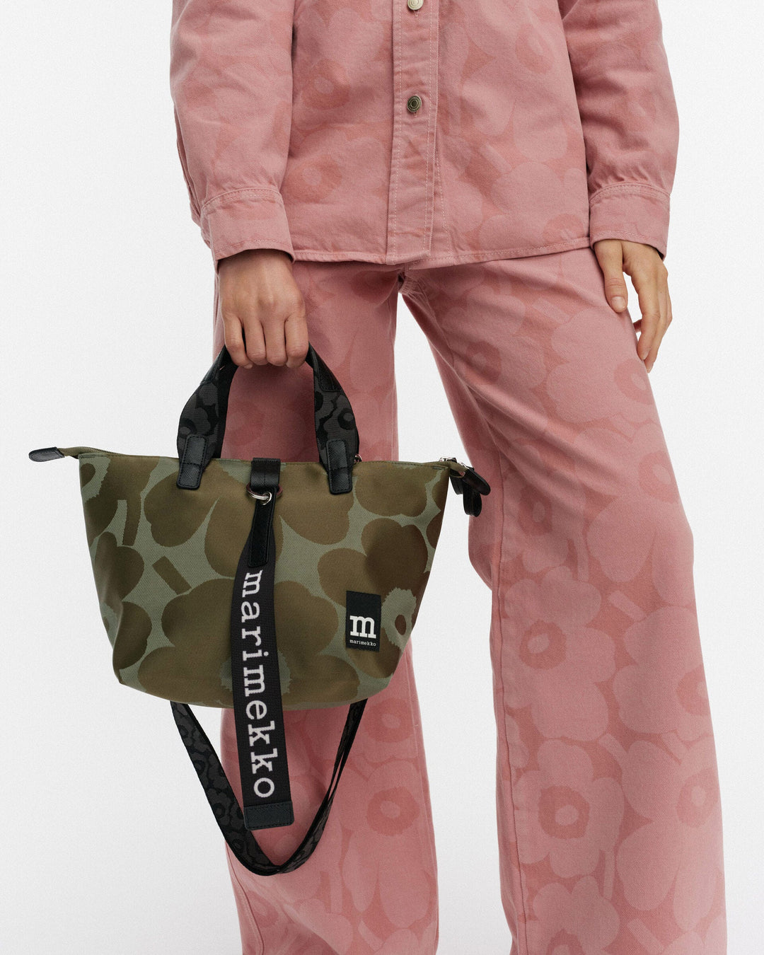 tote s unikko shoulder bag - green