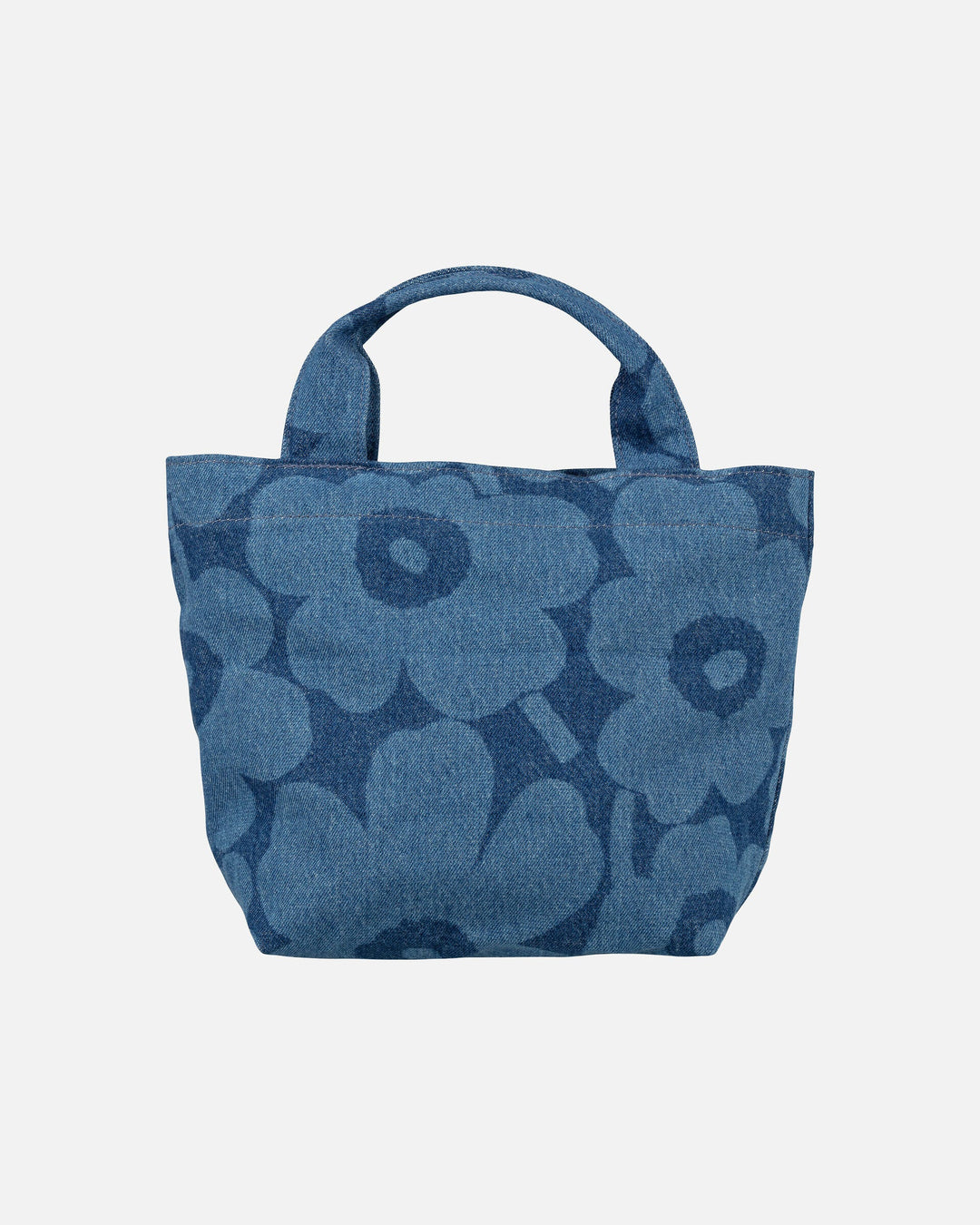 mono mini tote unikko bag - blue denim