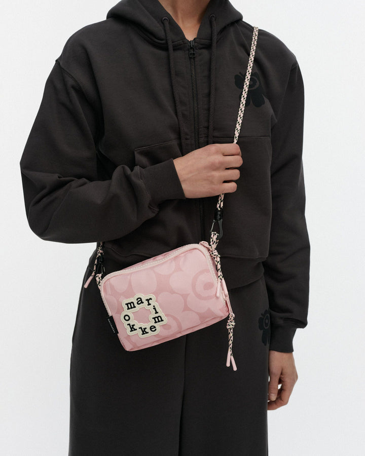 kioski iloisa mini unikko shoulder bag - pink