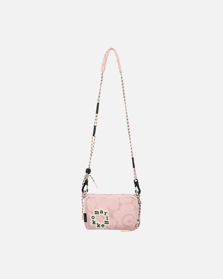 kioski iloisa mini unikko shoulder bag - pink