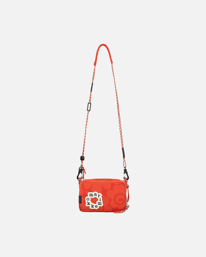 kioski iloisa mini unikko shoulder bag - orange