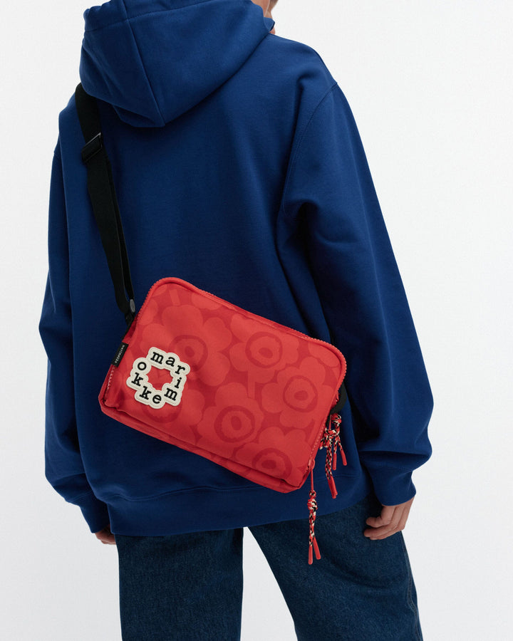 kioski kavari mini unikko shoulder bag - orange