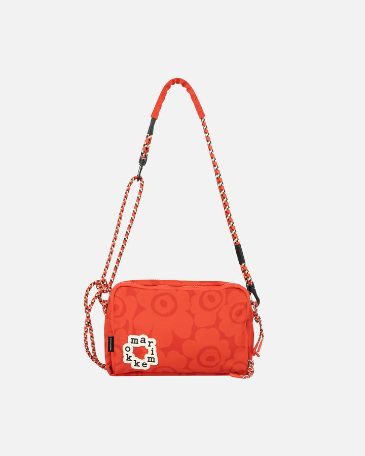 kioski kavari mini unikko shoulder bag - orange
