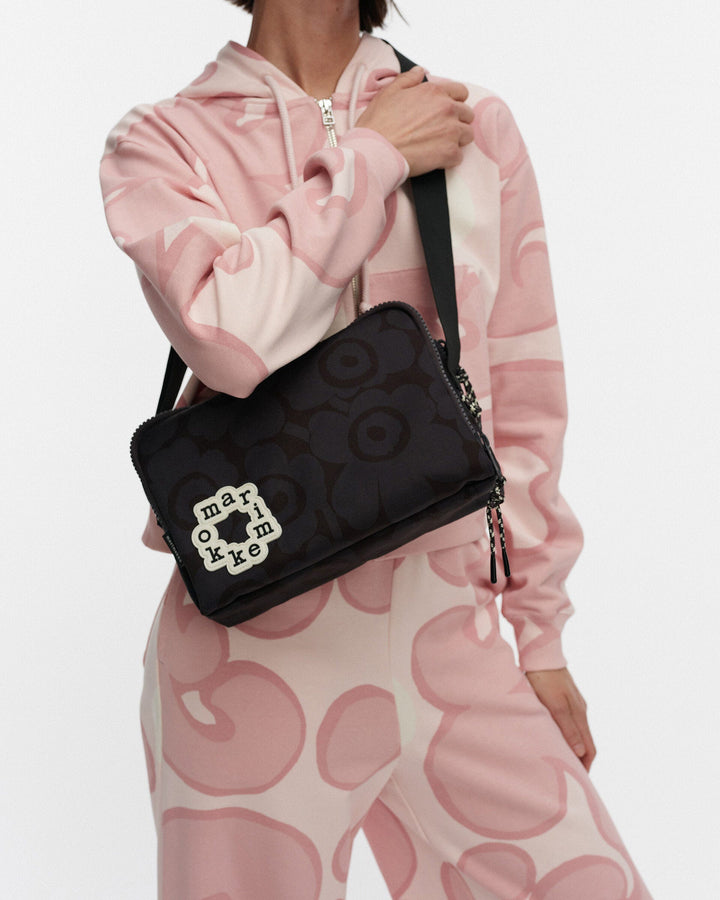 kioski kavari mini unikko shoulder bag - black