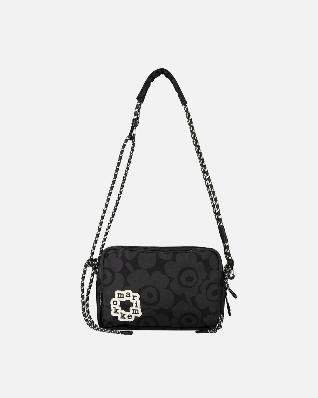 kioski kavari mini unikko shoulder bag - black