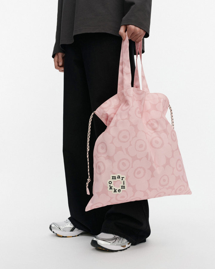 kioski metka mini unikko tote bag - pink