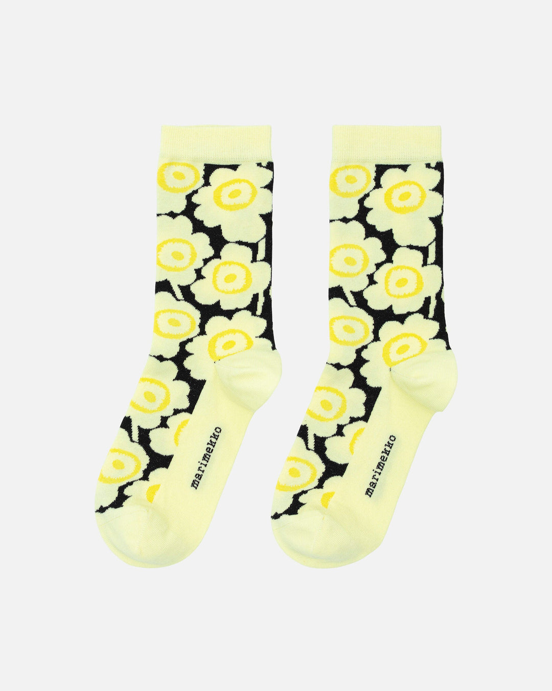 linjaus unikko socks - black/yellow