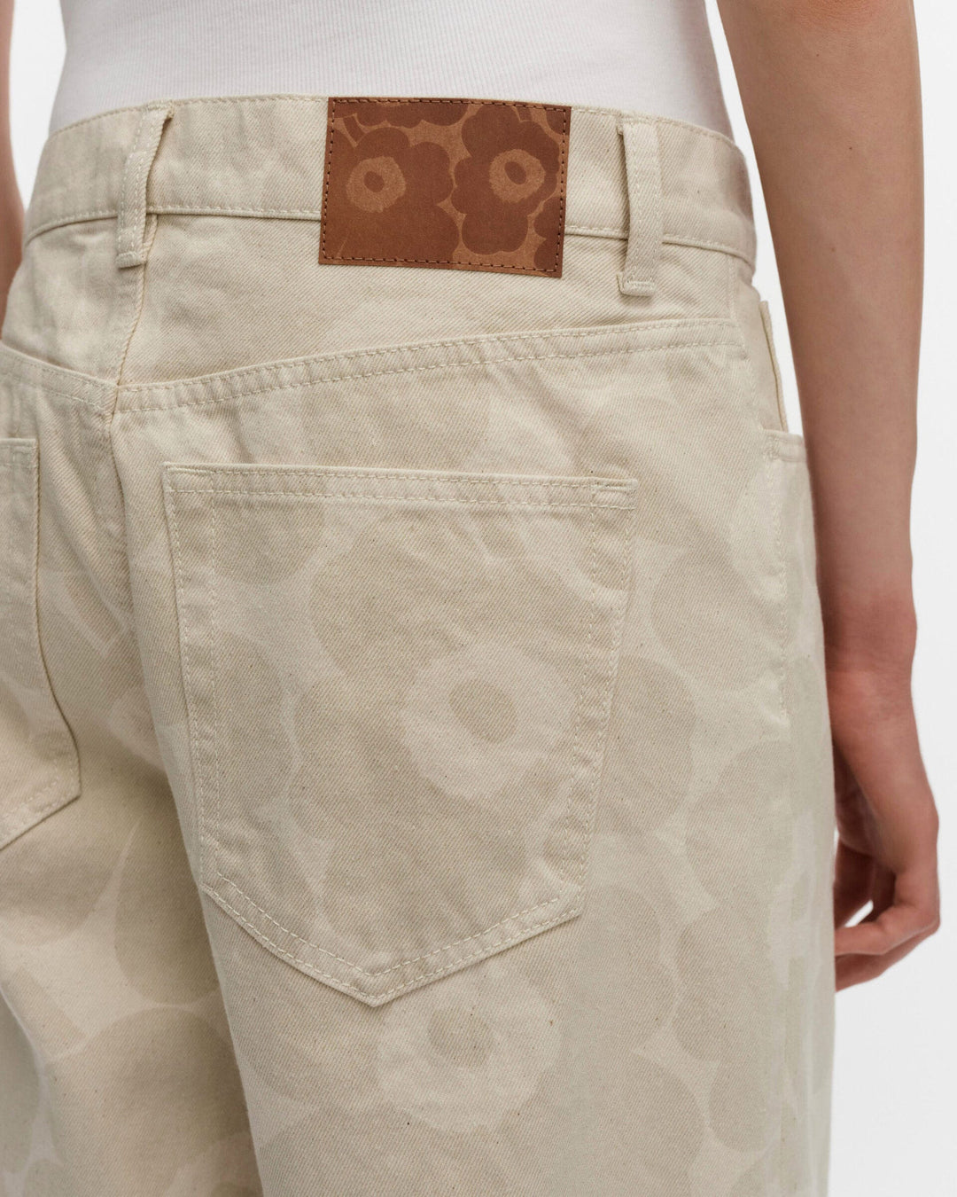 maridenim marssi unikko shorts - white