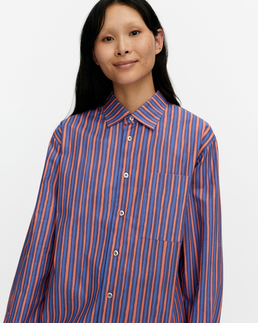 kioski jokapoika unisex shirt - peach/blue
