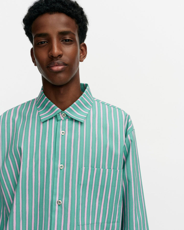 kioski jokapoika unisex shirt - green/pink