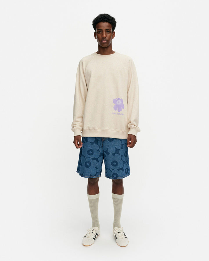 kioski riemu unikko placement sweatshirt