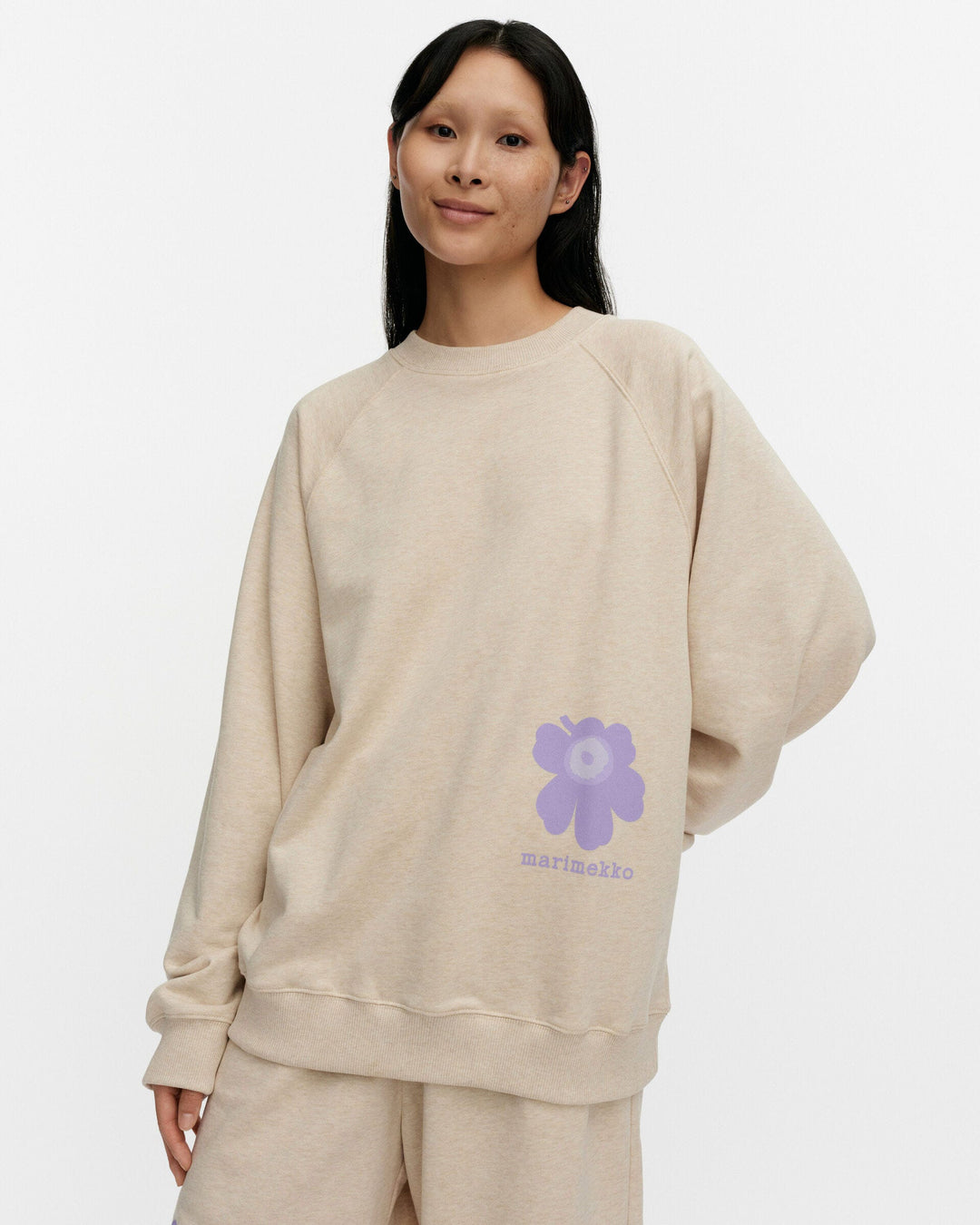 kioski riemu unikko placement sweatshirt