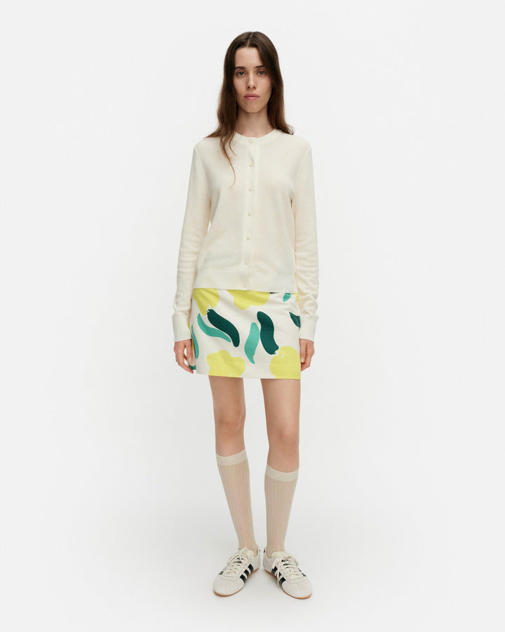 toispual piirto unikko knitted cardigan