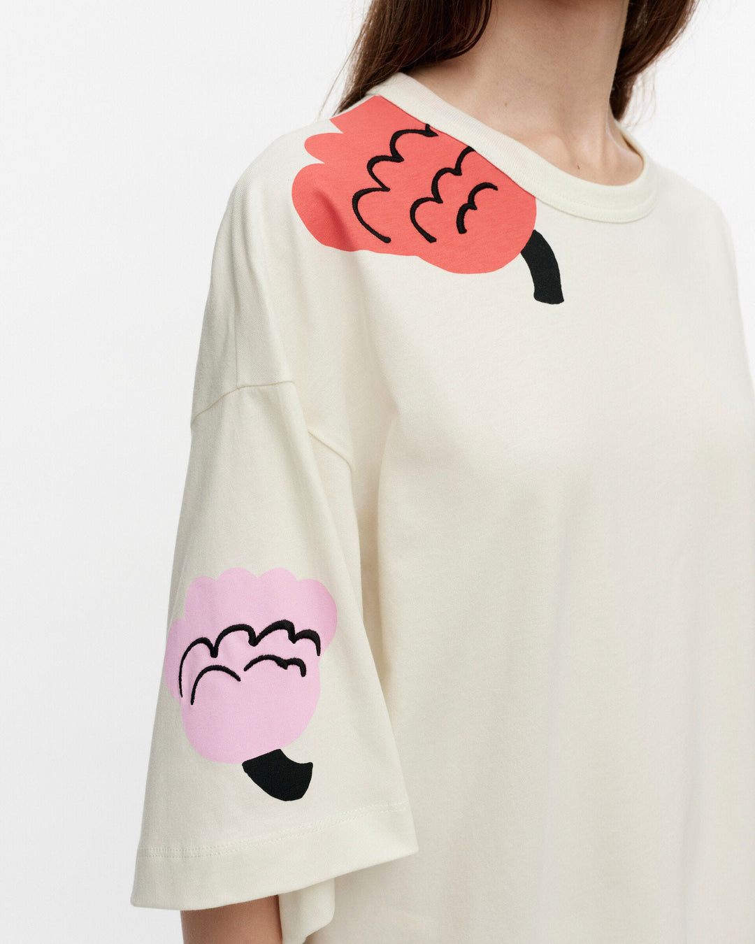 puhua kukasta kukkaan placement t-shirt