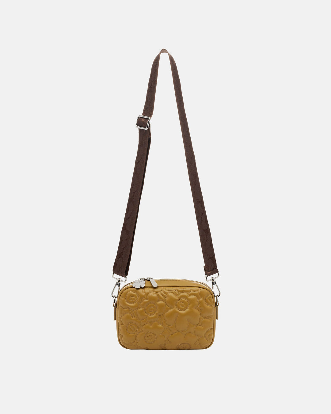 soft gratha unikko shoulder bag - brown