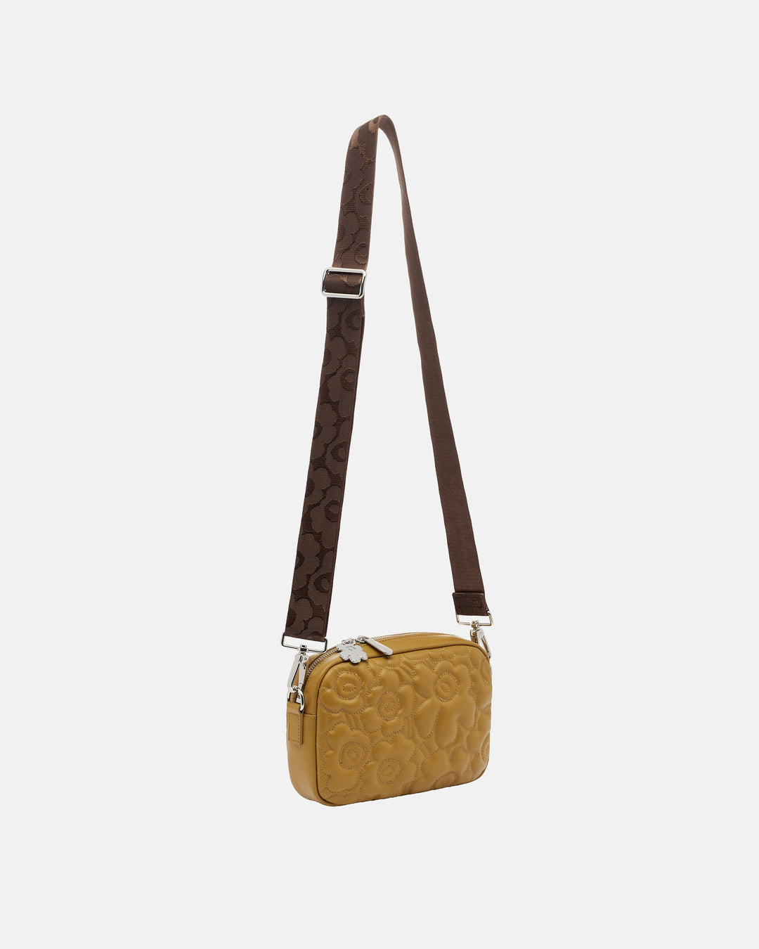 soft gratha unikko shoulder bag - brown