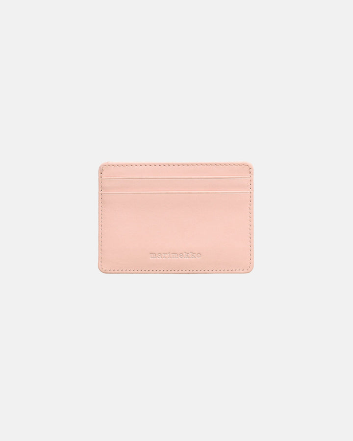 card holder unikko - light pink