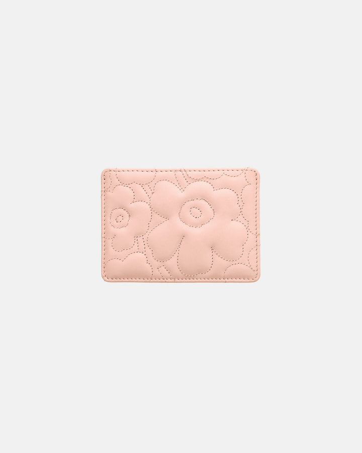 card holder unikko - light pink