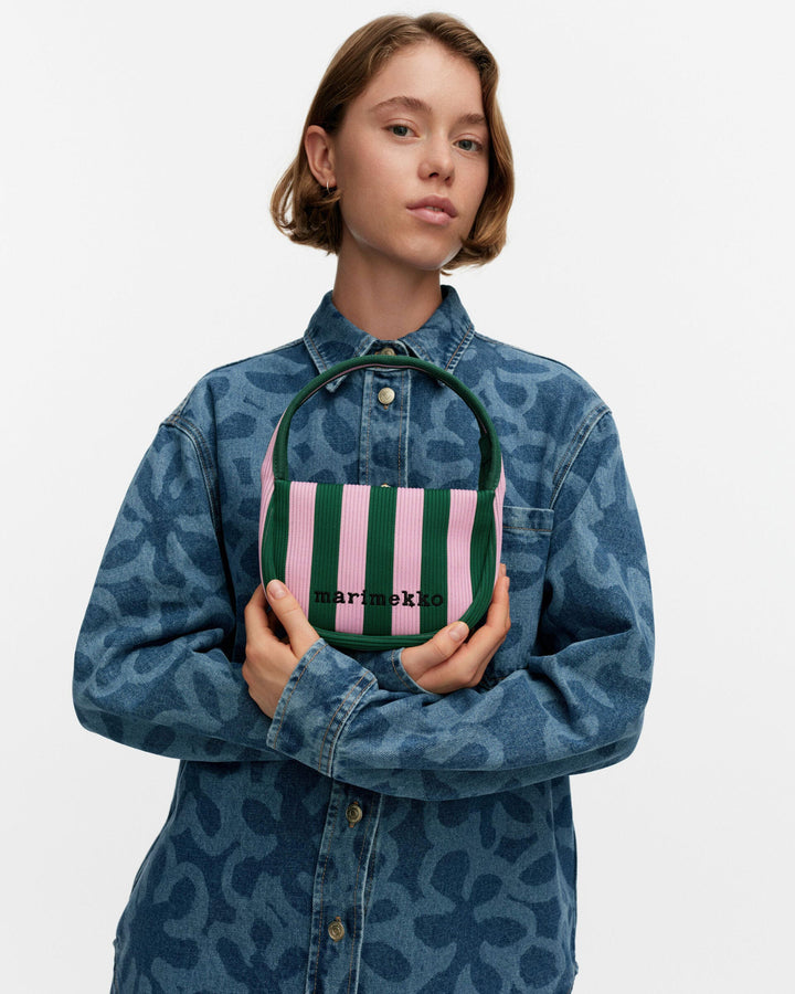 knitted mini handbag merirosvo clutch