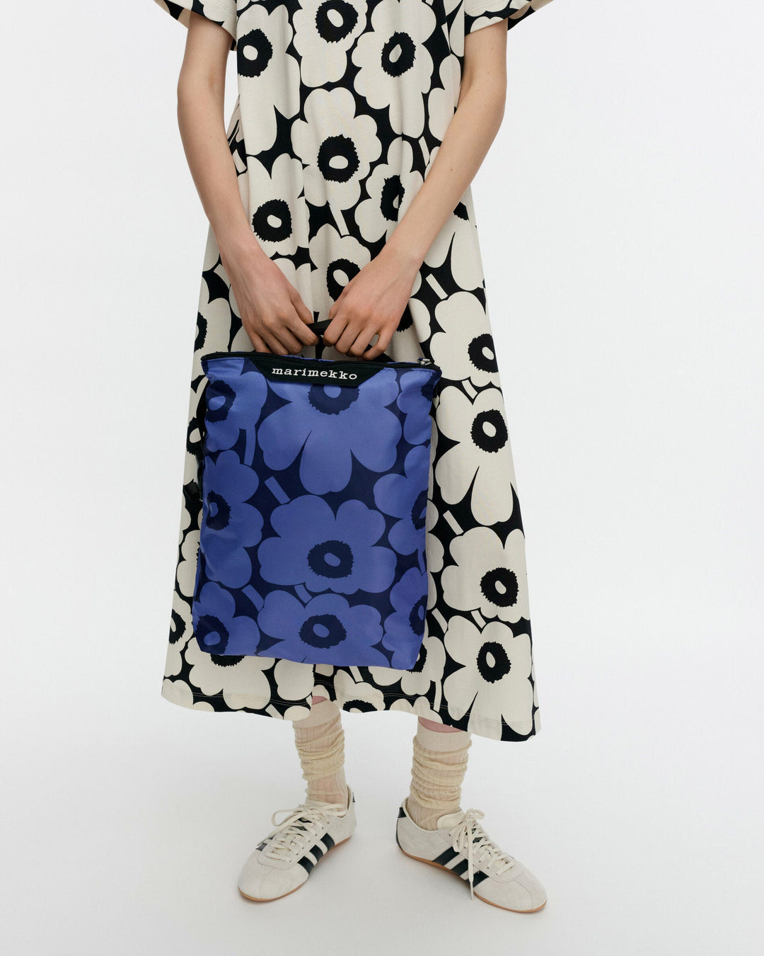 neat medium crossbody unikko - dark blue/blue