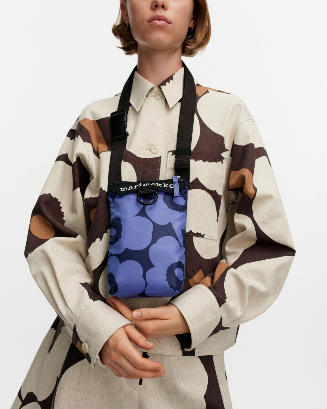 neat phone pocket unikko - blue/dark blue