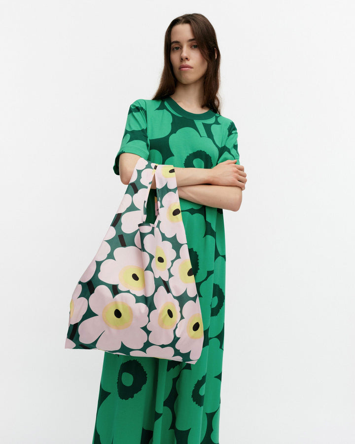 unikko smartbag - green/pink