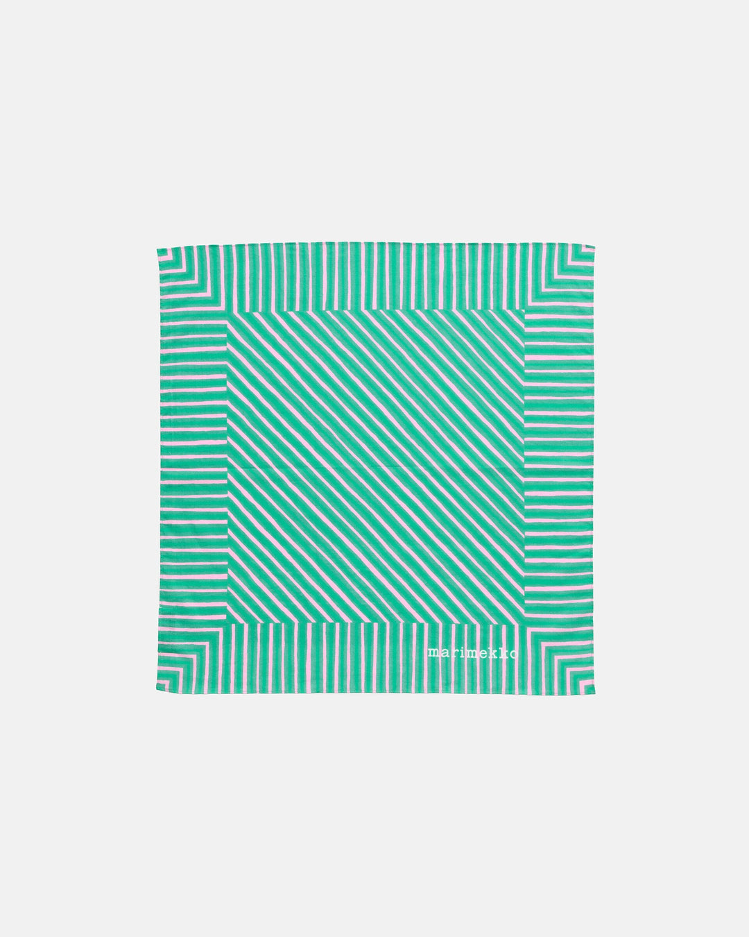 kioski astrilli piccolo scarf - green/pink