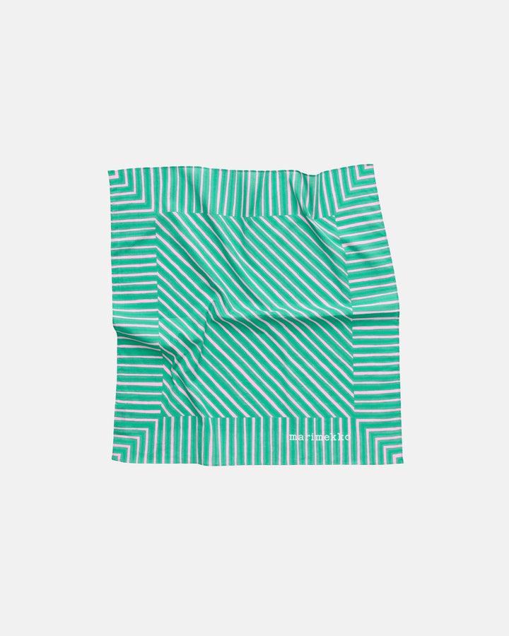 kioski astrilli piccolo scarf - green/pink