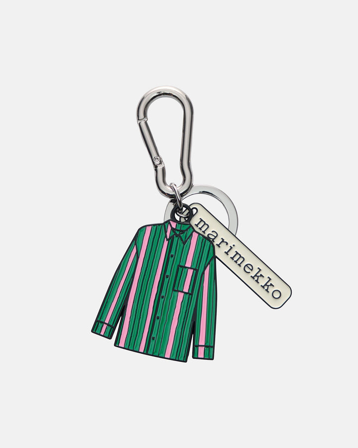 vekku kioski key chain - green/pink