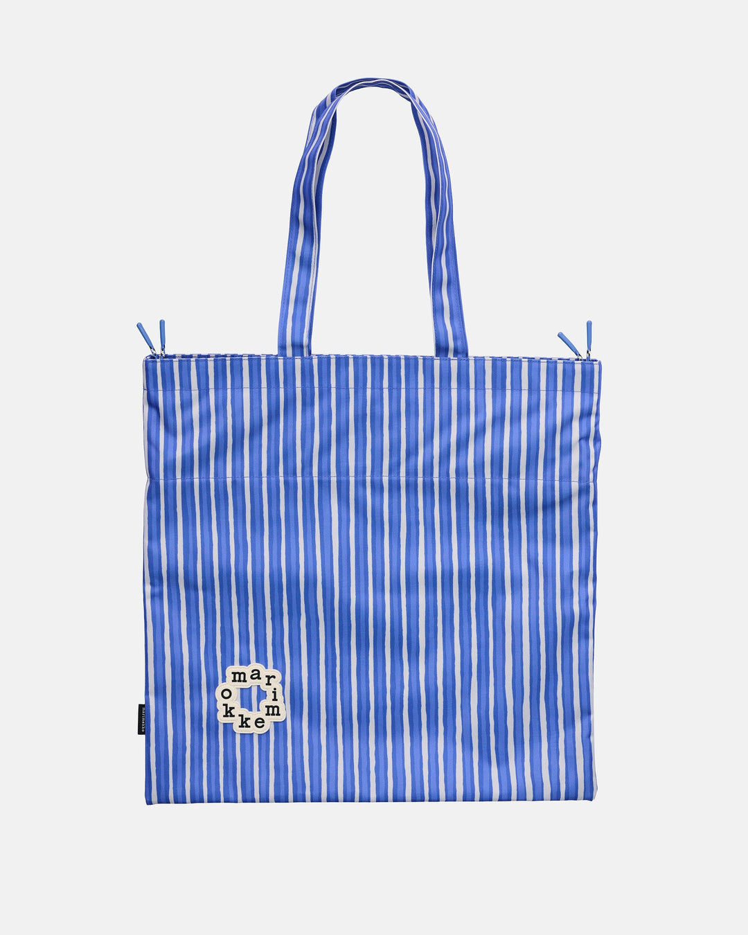 kioski metka piccolo tote bag - blue/white