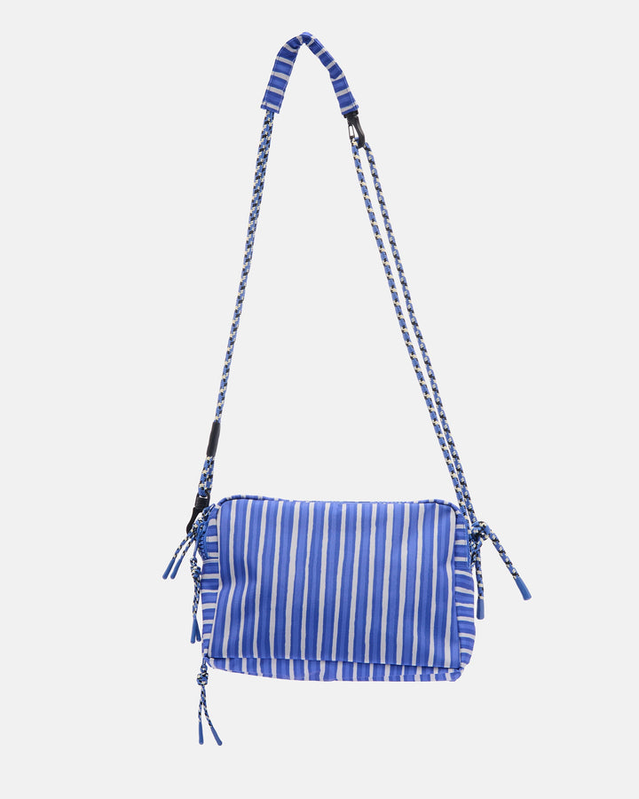 kioski kavari piccolo shoulder bag - blue/white