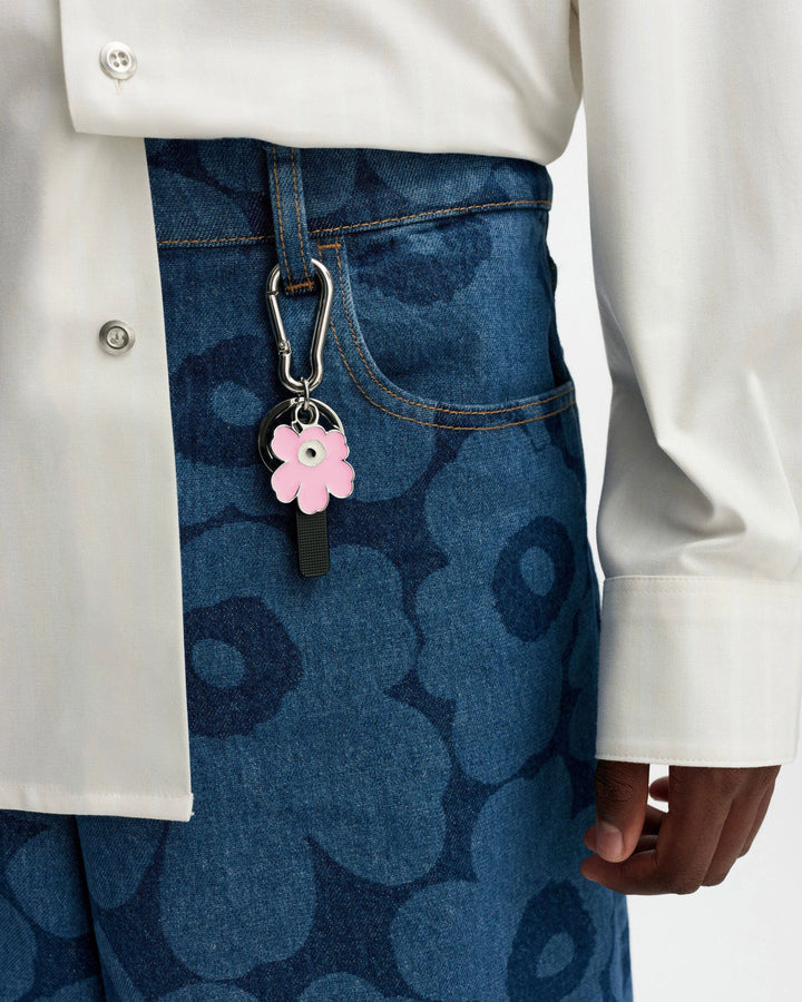 kioski puhallus unikko II keychain - pink