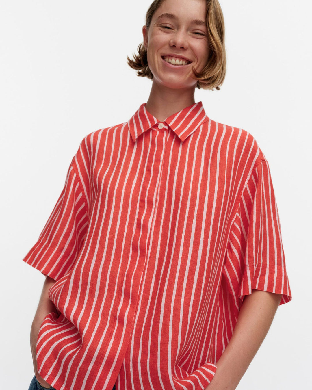Palindromi Piccolo Linen shirt