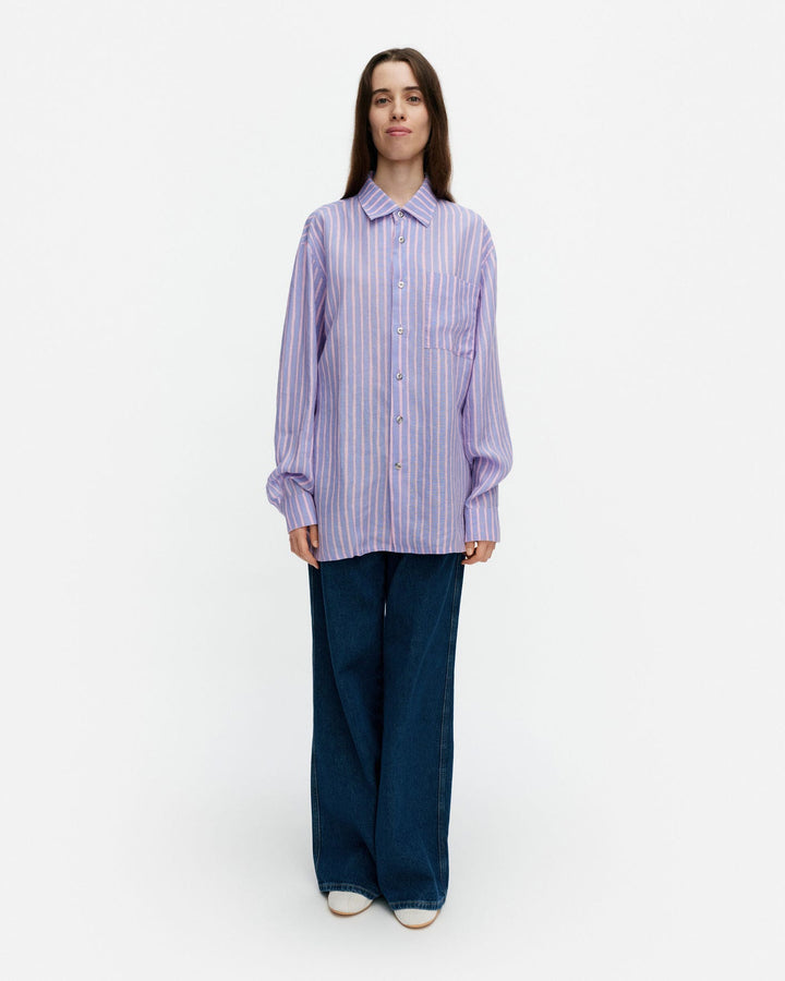 Jokapoika Linen Shirt - Lavender