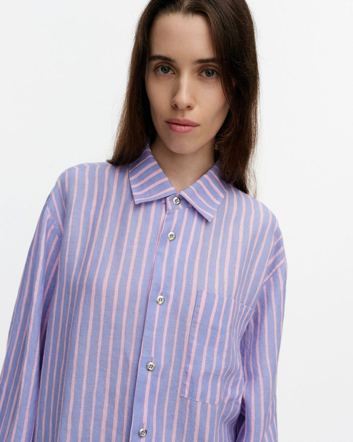 Jokapoika Linen Shirt - Lavender