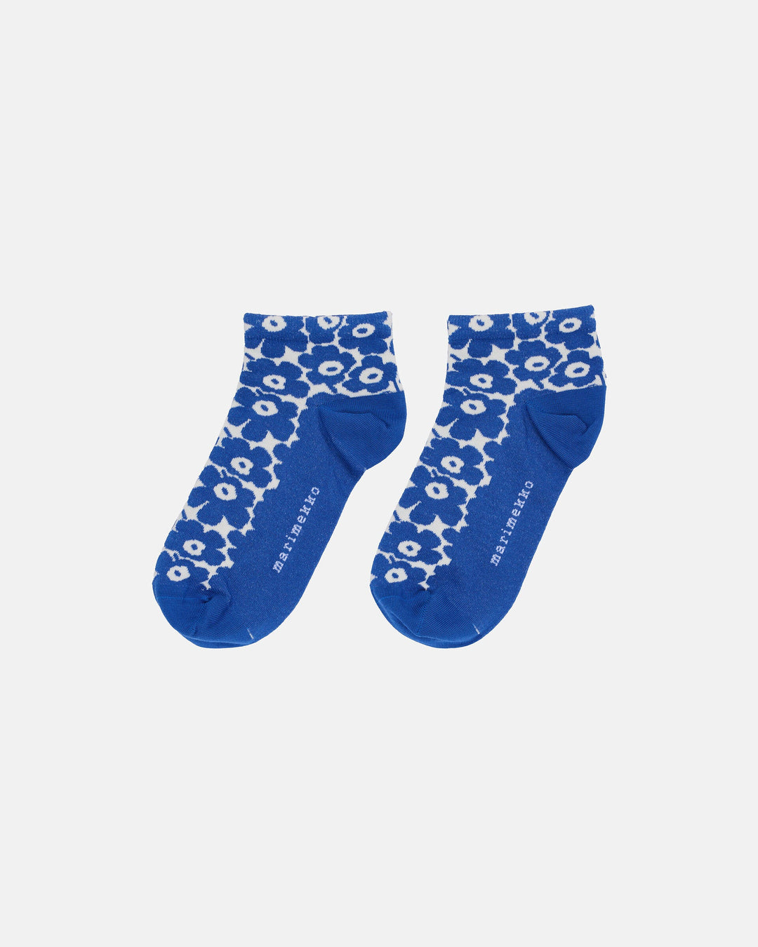 rasu pikkuinen unikko ankle socks - blue/white