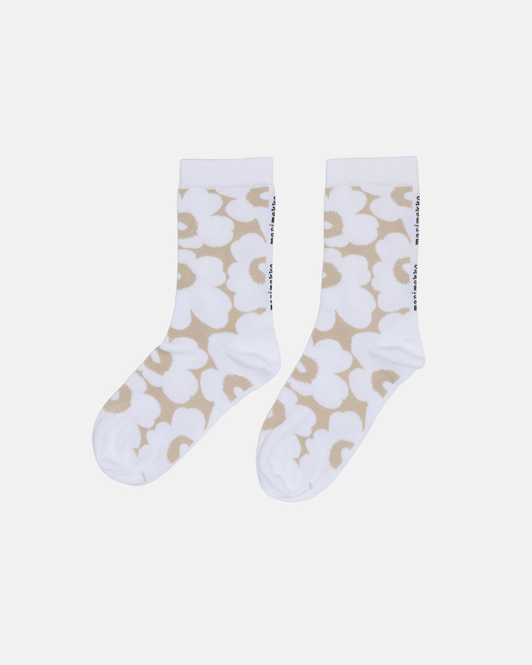 linjaus unikko socks - white/beige