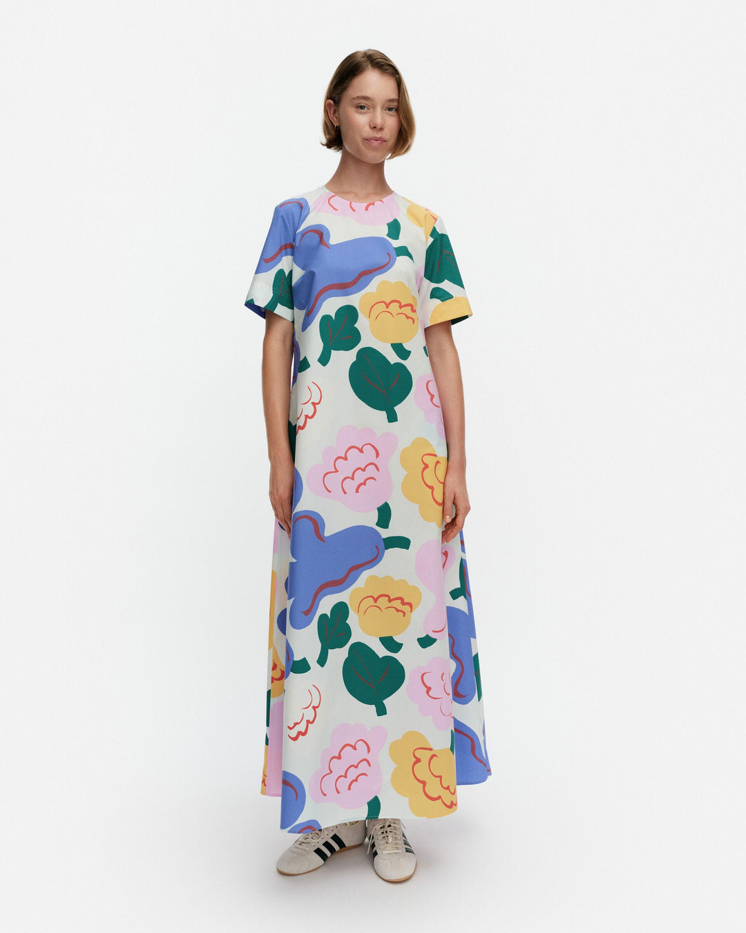 asetelma kukasta kukkaan dress