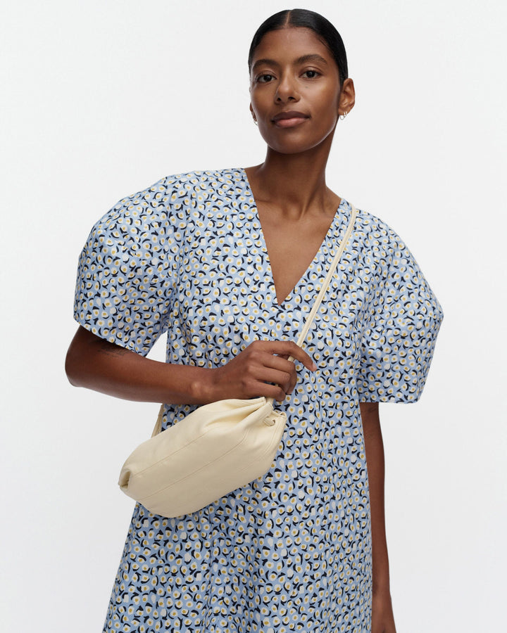 Pikku Karla Leather Bag - Cream