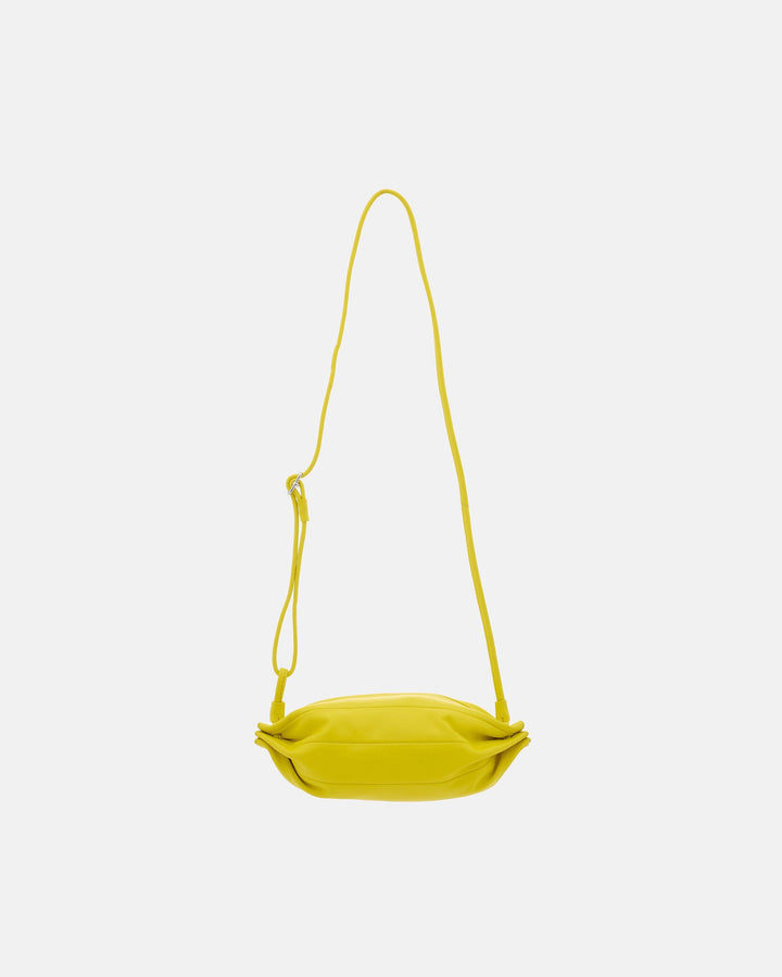 Pikku Karla Leather Bag - Bright Yellow