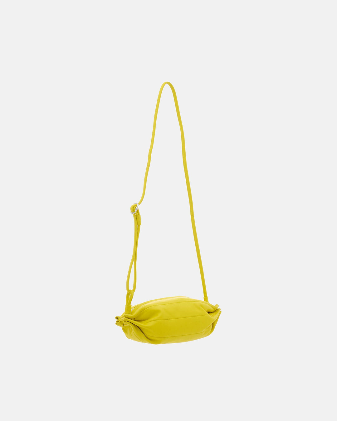 Pikku Karla Leather Bag - Bright Yellow