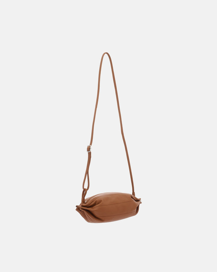 Pikku Karla Leather Bag - Caramel Brown