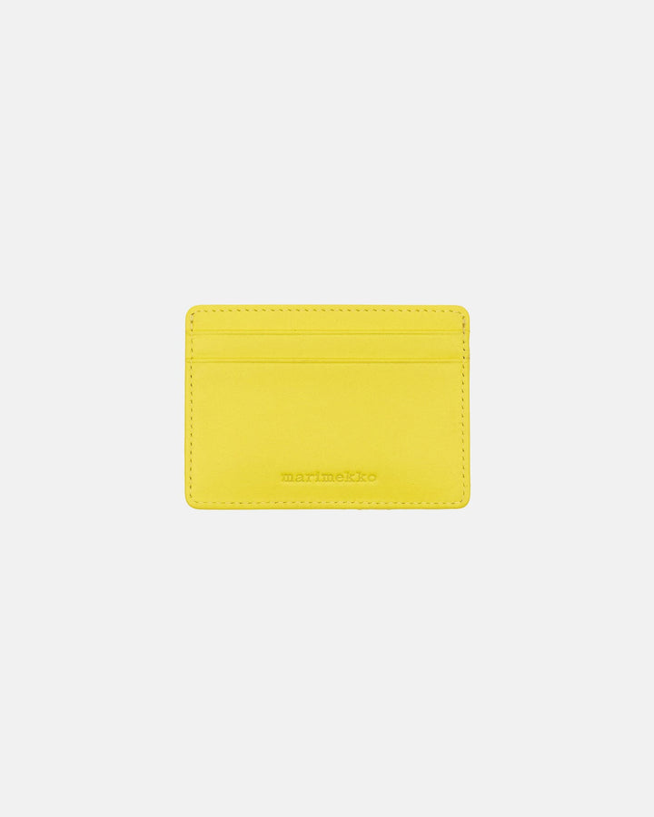 Unikko Card Holder - Yellow